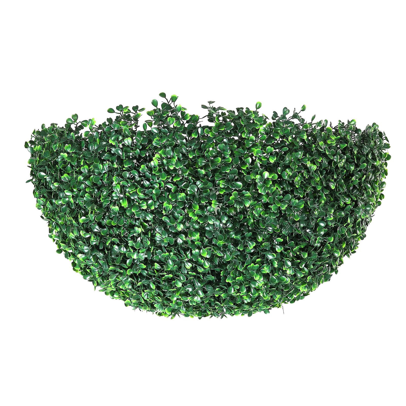 20" Artificial Topiary Balls 2-Pack with LED Lights, 4 Layers, PE Material, UV-Resistant, for Garden Patio Indoor Decor