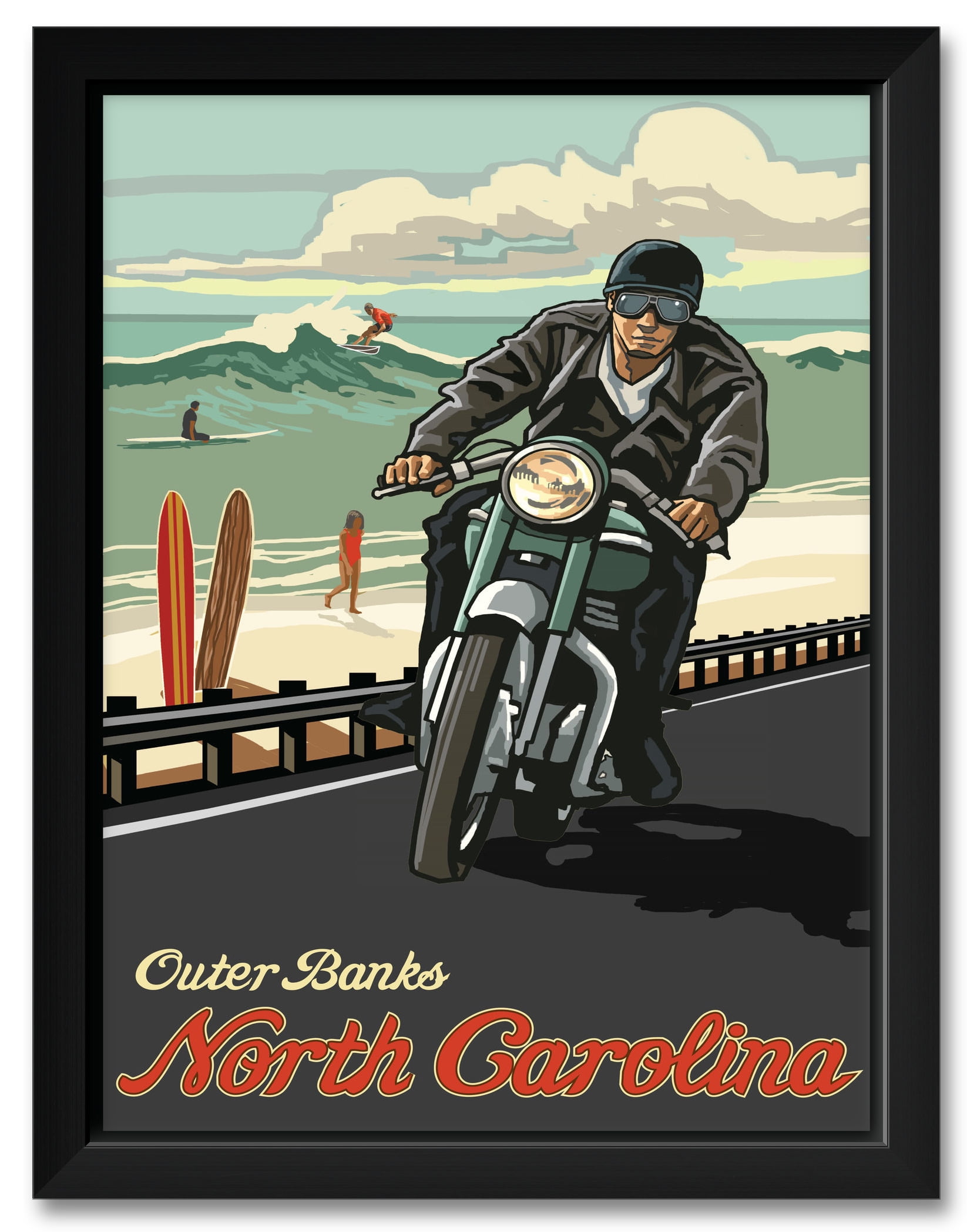 Outer Banks North Ina Framed Art Print By Paul A Lanquist Outer Banks North Ina Framed Art Print By Paul A Lanquist Size 12 X 18 14 20 Com