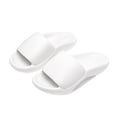 thumbnail image 4 of Zapatillas antideslizantes Unisex Zapatillas de ducha EVA Zapatos de punta abierta Baño Playa Zapatos de colores, Blanco, 38/39 1 par Advancent  AP001177-02, 4 of 7