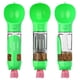 thumbnail image 2 of Botella de agua para perros para caminar, vaso para beber para mascotas de 300 ml con bolsa para excrementos, pala, caja de comida para perros, gatos, verde, 2 of 5
