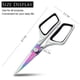 thumbnail image 2 of Premium 1pc Stainless Steel Tailor Scissors - Perfect for Crafting and Sewing Projects!, 2 of 4