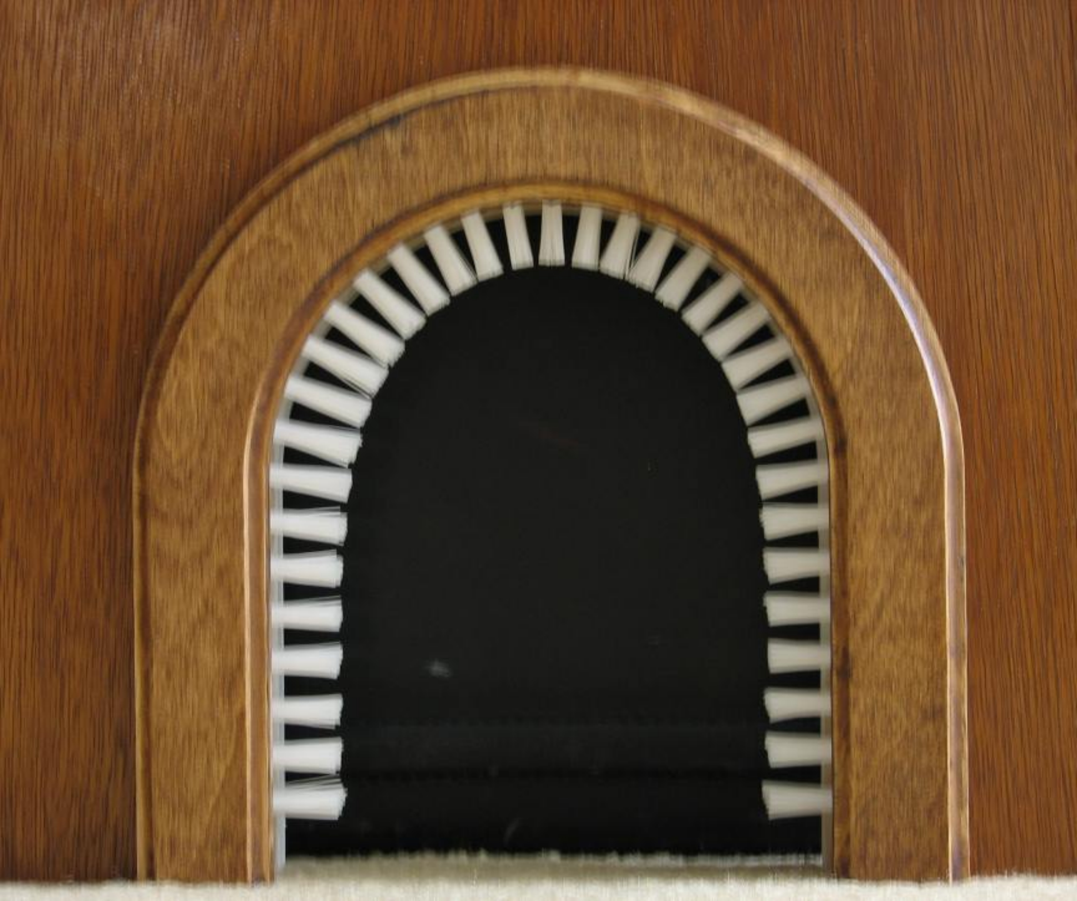 CATHOLE Cat Door Classic Model - Original Interior Cat Door, Installs Easily, Removable Grooming Brush … Now … Two Models - image 5 of 9