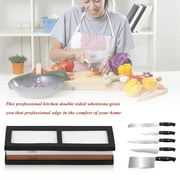 Blackhot Kitchen Whetstone Knife Grit 1000#3000 Sharpener Professional Sharpening Water Stone Stand Grit Knife Sharpener Stone