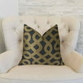 thumbnail image 3 of Plutus Coussin Graphique Labyrinthe Fait Main, (Double Face 22 Pouces x 22 Pouces), 3 of 4