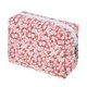 thumbnail image 1 of 1 Pc Bolsa Cosmética Ligera de Flores para Mujeres para Vacaciones y Viajes de Negocios Rosa de Poliéster, 1 of 3