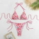 thumbnail image 1 of Traje de baño para mujer, moda, cómodo, estampado, bikini, traje de baño de color liso para mujer, conjuntos de bikinis, trajes de baño para mujer, 1 of 3