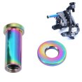 thumbnail image 4 of Écrou d'Étrier de Vélo, Écrou de Montage d'Étrier de Vélo Petite Taille Résistance à la Rouille Haute Résistance pour Vélo de Route Coloré, 4 of 8