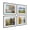 Monet Set 5, variant on Van Gogh Wall Art 4 Panels,Vincent Van Gogh Print,Still Life Sunflowers Painting,Vincent Van Gogh Poster,Van Gogh Framed Art For Wall Decor