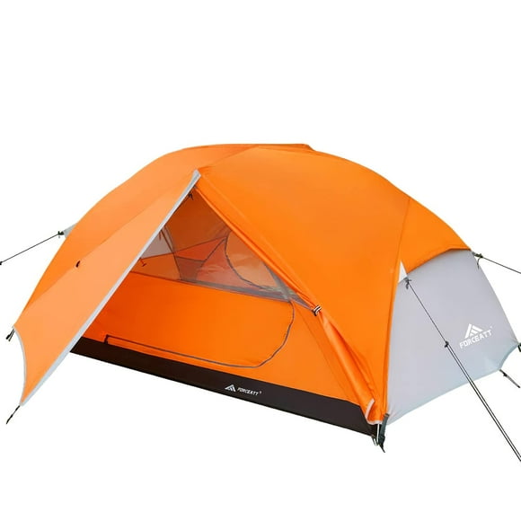 Carpa impermeable Forceatt para mochila, 2 personas, 3-4 estaciones