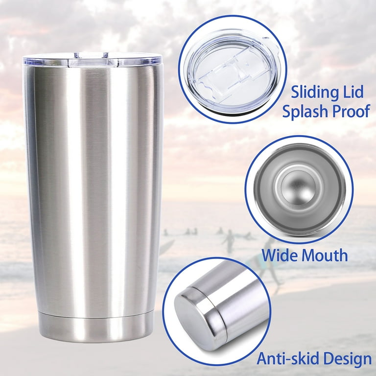 40 Oz Stainless Steel Tumbler Vacuum Insulated Leak Proof Stainless Steel Coffee Cup Water Bottles The Tiger At Night