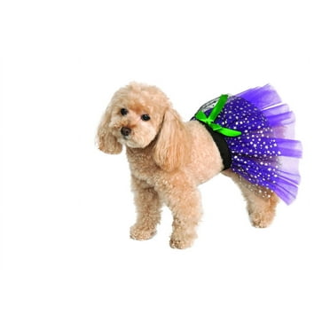 Rubies Pet Shop Boutique Pet Halloween Costume Accessory Purple Tutu For Dog or Cat