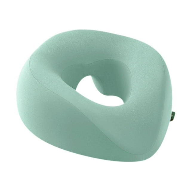Almohada de masaje de salón Almohada de descanso facial antideslizante Almohada de masaje facial cómoda para el hogar verde