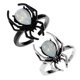thumbnail image 1 of Anillo de araña Vintage de 2 piezas para mujer, anillos abiertos ajustables de plata, piedras preciosas artificiales, anillos de dedo huecos a la moda, joyería para parejas, regalo redimensionable Gao Jinjia LED, 1 of 2
