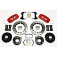 thumbnail image 2 of Wilwood 140-10951-DR AERO4 14" Rear Big Brake Kit, Red, Drilled, Compatible with 1963-1989 Dodge, 1965-1989 Chrysler & 1965-1983 Plymouth With 8.75" & 9.75" Dana 60 Rear 2.36" Axle Offset, 2 of 3