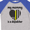 thumbnail image 4 of Inktastic Dispatcher Mom Emergency Gold Line Flag Boys or Girls Toddler T-Shirt, 4 of 5