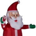 thumbnail image 2 of Airblown Inflatable Santa 7ft tall by Gemmy Industries, 2 of 3