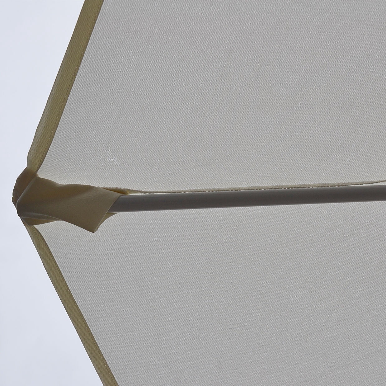 Sunrise 8.2ft 6 Ribs Outdoor, Patio Umbrella Cover Canopy, Replacement Cover Top, Burgundy (Cover Only, Umbrella Frame not Included)