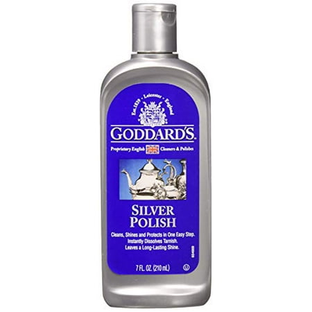 Goddard s Silver Polish Liquid 7 oz Tarnish Remover Walmart