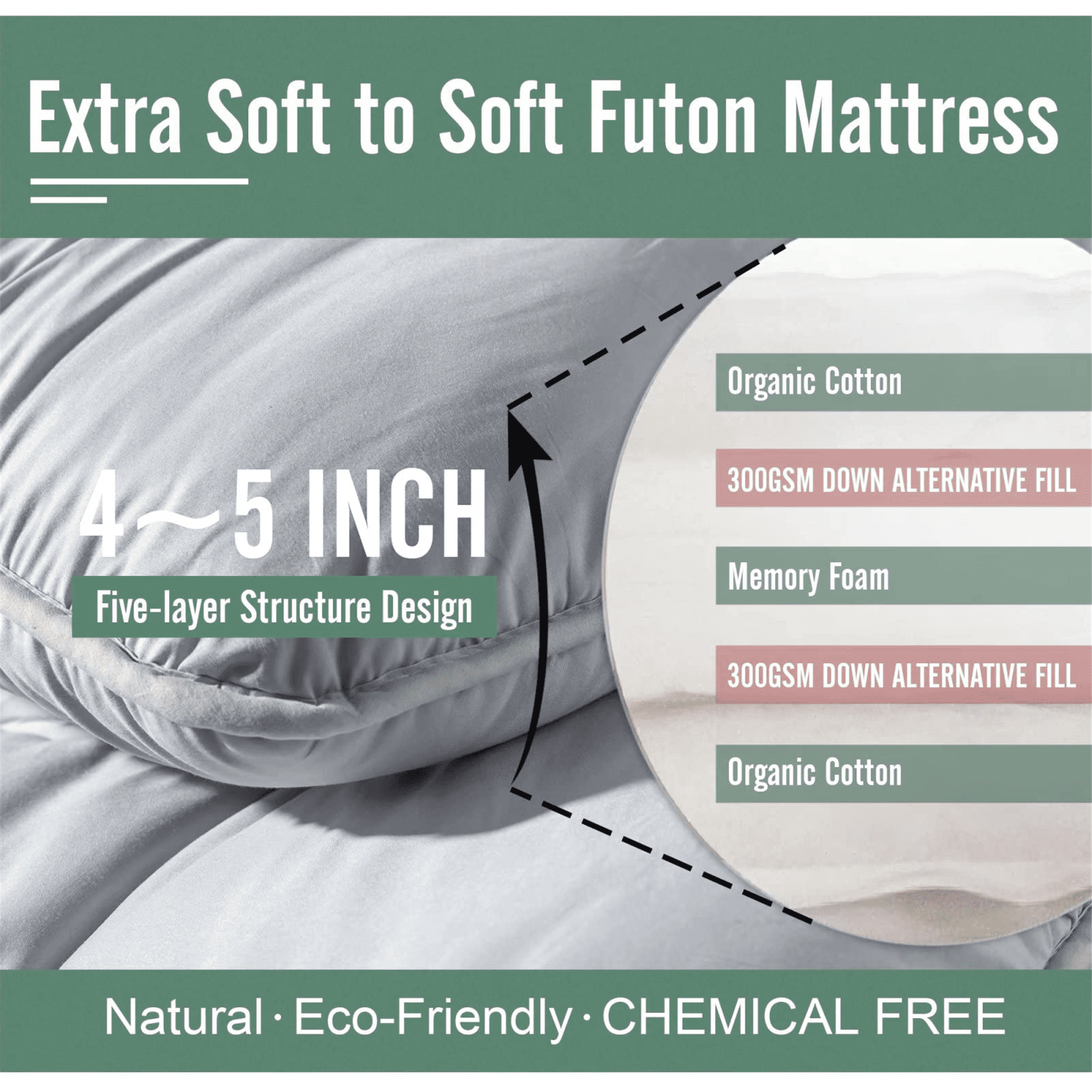 Japanese Floor Mattress Futon Mattress Thicken Sleep Mat Grey Mattress Burgundy Mattress Cover