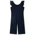 thumbnail image 4 of Ruyang Jumpsuits for Girls Overalls Spaghetti Strap Loose Romper Pants with Pockets Kids Casual Sleeveless Jumpsuit, 4 of 5