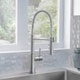 thumbnail image 2 of Blanco 401917 Catris 1.5 GPM Single Hole Pre-Rinse Pull Down Kitchen Faucet - PVD Steel, 2 of 7