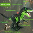 thumbnail image 5 of Ficcug Remote Control Dinosaur Robot Toys for Kids 3-5,Realistic Walking Electronic Dinosaur Pet with Spray Roaring,RC Toy for Age 3-12 Boys Girls, 5 of 11