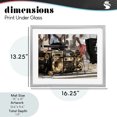 thumbnail image 4 of Stupell Industries Glam Golden Stereo Hip Hop Beats Gray Framed Print Under Glass, 16 x 13, by Franklyn Gregory, 4 of 8