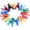 Multicolor, variant on Riveda Pack 30 Assorted Metal Chip Clips – Multicolor PVC Coated 2 inch Bag Clips for Sealing Food, Holding Papers, Hanging Laundry - Multipurpose Clothes Pins