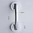 thumbnail image 2 of Bathroom Suction Cup Handle Grab Bar No Punching for Shower Room Safety Door Handle Anti-Slip, Silver L, 2 of 4