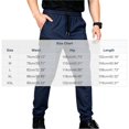 thumbnail image 2 of Zpanxa Mens Jogger Pants Nylon Tactical Cargo Jogger Pants with Drawstring Waist and Multi Pockets, 2 of 8