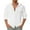 White, variant on Afdoent Men's Shirts Male Spring Button Hooded Long Sleeve Jacket Cardigan Jacquard Solid Color Shirt Vacation Summer Beach Shirts