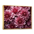 thumbnail image 2 of Designart "Mesmerizing Pink Mums II" Floral Floater Framed Wall Decor, 2 of 7