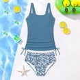 thumbnail image 4 of Tween Girls Swimming Suit Swimwear Two Piece Teen Bikini Tankini Swimsuit for Juniors Youth Swimwear with Bralette Bottoms Bathing Suit, 4 of 4