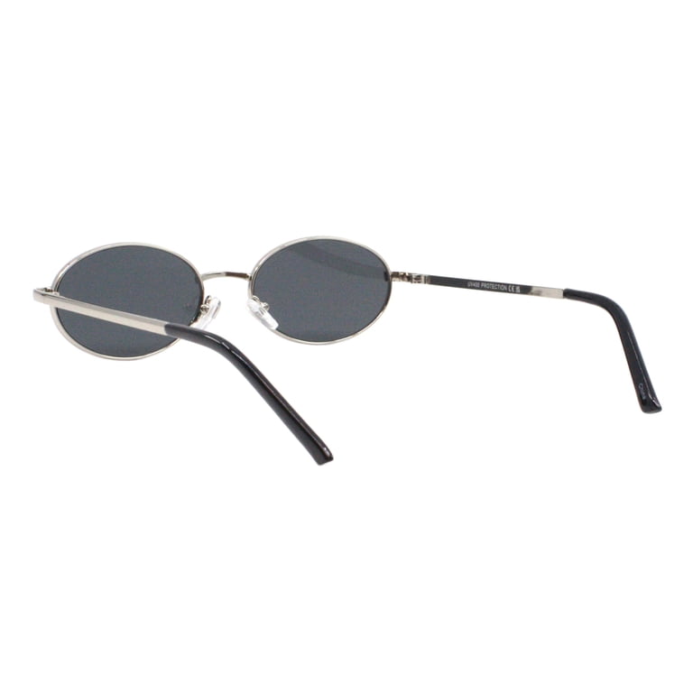 Retro Oval Sunglasses with Metal Frame UV400 Protection Unisex Amazon.com: SUNBSR Retro Oval Sunglasses for Women Men 70s  main image 3
