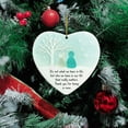 thumbnail image 5 of YiJuHui 3pcs Friendship Heart Ornament Hanging Decor with Inspirational Quote, Appreciation Gift for Best Friend, Sentimental Keepsake for Christmas Tree and Home Decoration 8cm, 5 of 6