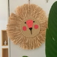 thumbnail image 6 of Yoone Attractive Hanging Pendant Wall Mounted Cotton Rope Lion Shape Knitted Wall Ornament for Home, 6 of 6