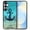 Blue Anchor Wood, variant on WIRESTER Shockproof Soft Rubber Cover Case for Samsung Galaxy S25 FE 5G 6.7" 2025, Pepperoni Pizza