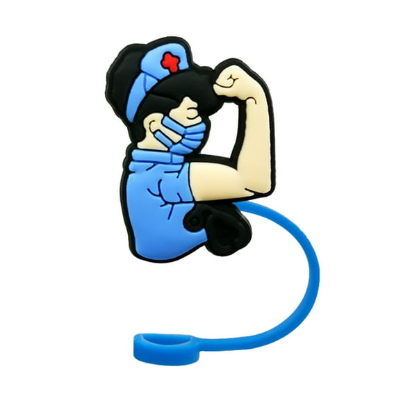 Nuevo tapón de pajita de dibujos animados Pajita para decoración de fiestas de bar Adecuado para múltiples tamaños