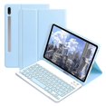 thumbnail image 2 of 1 Ensemble Clavier pour Tablette et Étui de Protection Clavier Coloré Sans Fil Compatible Bluetooth avec Cadeau de Haute Qualité, 2 of 5