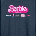 thumbnail image 3 of Barbie the Movie - Barbie Transportaion Vehicles - Women's Lightweight French Terry Long Sleeve Shirt, 3 of 5