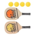 thumbnail image 1 of Rackets Boules Ensemble, Poignée Douce Poignée Pagaies Confortables Ensemble pour l'Exercice, 1 of 8