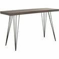 thumbnail image 3 of SAFAVIEH Wolcott 55" Width Retro Mid Century Lacquer Console, Dark Brown/Black, 3 of 3