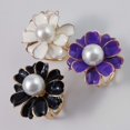 thumbnail image 1 of RV Bufandas de seda de ramillete de 3 piezas con tres anillos de flores de perlas, cierres de bufanda, broches, cierres de chal simples de doble uso, accesorios brillar Electrónica, 1 of 5