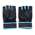 thumbnail image 2 of Guantes de ciclismo Guantes de bicicleta Guantes de ciclismo para hombres y mujeres con almohadilla amortiguadora, agarre adicional, ajuste flexible y cómodo, peso ligero, soporte transpirab, 2 of 5