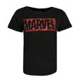 thumbnail image 1 of Marvel - Camiseta Cómic de Algodón para Mujer (Negro), 1 of 3