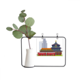 thumbnail image 1 of China Tian'anmen Temple Landmark Pattern Metal Picture Frame Cerac Vase Decor, 1 of 2