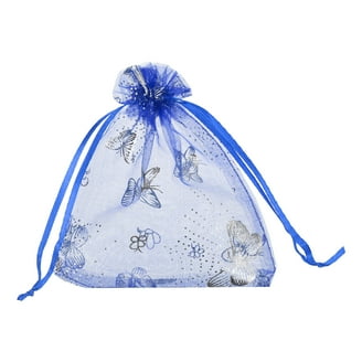 LOOKSGO 6-Pack Reusable Glossy Gift Bags - 12x11x4.7 Inch, Non-Woven Fabric For Parties, Weddings, Birthdays