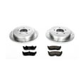 thumbnail image 3 of PowerStop Rear Z23 Evolution Sport Carbon-Fiber Ceramic Brake Pad and Drilled & Slotted Rotor Kit Fits: FORD LINCOLN Select Models K1872, 3 of 10