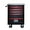 Black-5 Drawers, variant on Aukfa Tool Box, 24.5 in 7-Drawer Steel Rolling Tool Chest on Wheels for Workshop Garage, Black