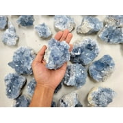 Raw Celestite Clusters Blue Healing Crystals Celestine Geodes from Madagascar